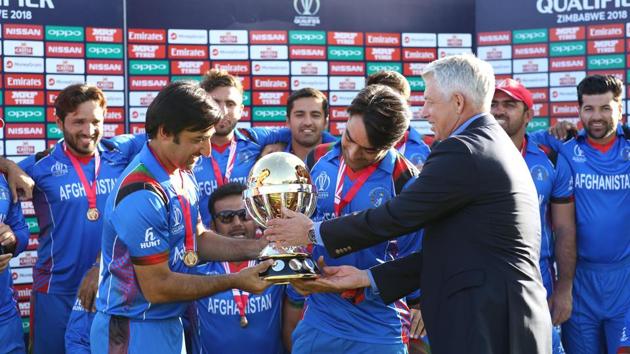 Afghanistan had entered the super-six stage without a single point and needed UAE to beat Zimbabwe, but everything went their way and they ended up beating Ireland in a tense game. (ICC)