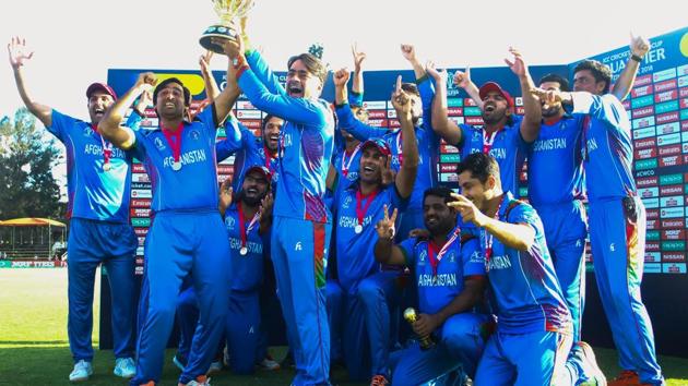 Afghanistan secured a seven-wicket victory over West Indies to clinch the ICC World Cup qualifying title in a remarkable way after entering the super-six stage without any points. (ICC)