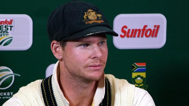 Australia captain Steve Smith and teammate Cameron Bancroft sensationally admitted to ball-tampering during the third Test against South Africa on Saturday, plunging cricket into potentially its greatest crisis. (AFP) Australia captain Steve Smith and teammate Cameron Bancroft sensationally admitted to ball-tampering during the third Test against South Africa on Saturday, plunging cricket into potentially its greatest crisis. (AFP)