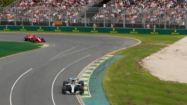 Lewis Hamilton lead the race for long periods and looked set for a win.  (REUTERS) 