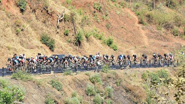 Bhor Ghat is located on the route between Khopoli and Khandala, on the Western Ghats. (Anshuman Poyrekar/HT Photo) 