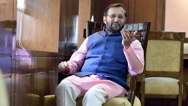 Minister of Human Resource Development Prakash Javadekar. (Raj K Raj/HT File Photo) Minister of Human Resource Development Prakash Javadekar. (Raj K Raj/HT File Photo)