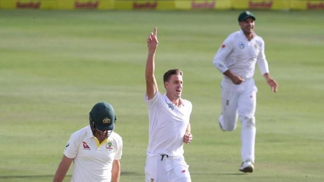 Australia were bowled out for a paltry 107, with Morkel taking his eighth five-wicket haul. (REUTERS)