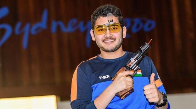 Anish Bhanwala secured India a third individual gold medal at the ISSF Junior World Cup. (Twitter) Anish Bhanwala secured India a third individual gold medal at the ISSF Junior World Cup. (Twitter)
