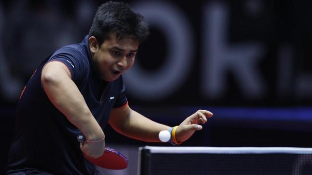 Raj Mondal (not in pic) has been roped in as a replacement for Soumyajit Ghosh for the Ultimate Table Tennis.(Sportzpics)