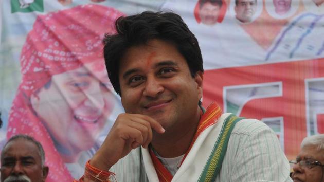 Senior Congress leader Jyotiraditya Scindia.(Mujeeb Faruqui/HT file Photo) Senior Congress leader Jyotiraditya Scindia.(Mujeeb Faruqui/HT file Photo)
