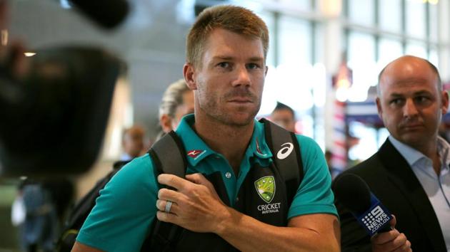 David Warner is believed to be the central figure in the ball-tampering row according to various media reports and he could be facing a lengthy ban along with Steve Smith.(REUTERS)
