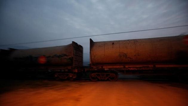 A train, which is used to transport garbage, rides on its way to Santiago to be reloaded. The trains seem to never stop. One after another, they haul more than 12 tonnes of rubbish daily to the small Chilean community, 56 km northwest of Santiago, the equivalent of at least two-thirds of the capital’s municipal waste. (Ivan Alvarado / REUTERS) A train, which is used to transport garbage, rides on its way to Santiago to be reloaded. The trains seem to never stop. One after another, they haul more than 12 tonnes of rubbish daily to the small Chilean community, 56 km northwest of Santiago, the equivalent of at least two-thirds of the capital’s municipal waste. (Ivan Alvarado / REUTERS)