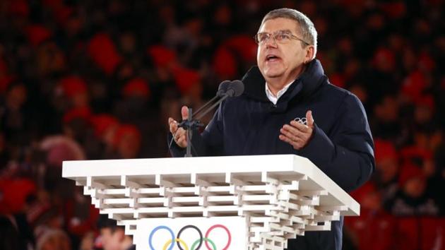 International Olympic Committee President Thomas Bach will visit India in April.(Reuters)