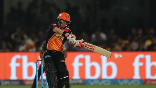 David Warner led Sunrisers Hyderabad to the Indian Premier League title in 2016 but he could miss out on the 2018 edition after being involved in the ball-tampering row in the Cape Town Test against South Africa.(BCCI)