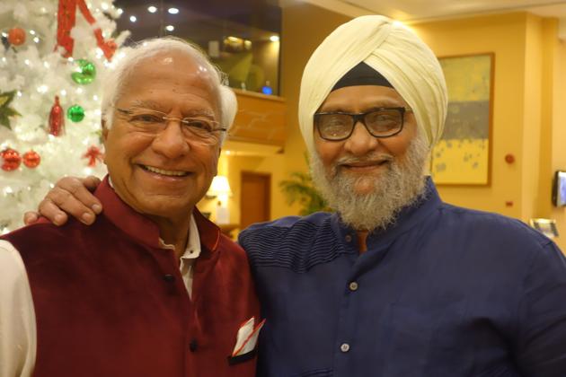 Former India cricket captain Bishan Singh Bedi (right) with Khalid Ansari, veteran journalist and former publisher of Sportsweek magazine. Former India cricket captain Bishan Singh Bedi (right) with Khalid Ansari, veteran journalist and former publisher of Sportsweek magazine.