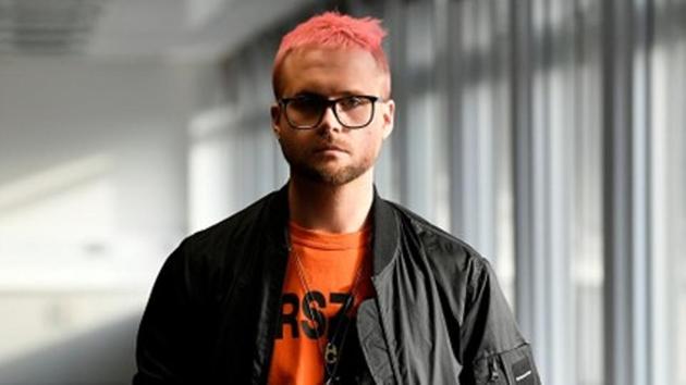 Cambridge Analytica whistleblower Christopher Wylie at a news conference in London on Tuesday.(Reueters)