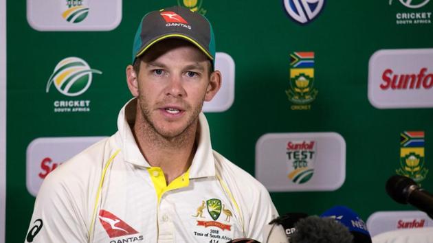 Tim Paine will captain Australia in the Johannesburg Test as they aim to avoid a series defeat in South Africa for the first time since 1970.(AFP)