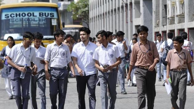 The CBSE said on Wednesday the Class 10 mathematics and Class 12 economics board exam will be held again over reports of paper leaks. The dates for the retest will be announced on the CBSE website within a week, the Board said. (Sunil Ghosh / HT Photo) The CBSE said on Wednesday the Class 10 mathematics and Class 12 economics board exam will be held again over reports of paper leaks. The dates for the retest will be announced on the CBSE website within a week, the Board said. (Sunil Ghosh / HT Photo)