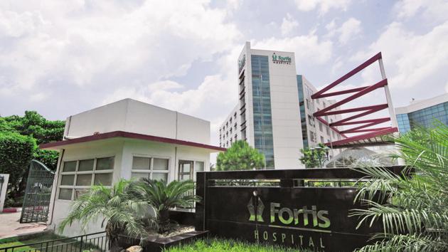 Fortis Hospital in Noida photographed by Ramesh Pathania on 13th August 2012.(Ramesh Pathania/ Mint)