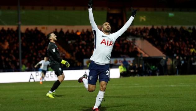 Lucas Moura joined Tottenham Hotspur from Paris Saint-Germain in January 2018.(Reuters)