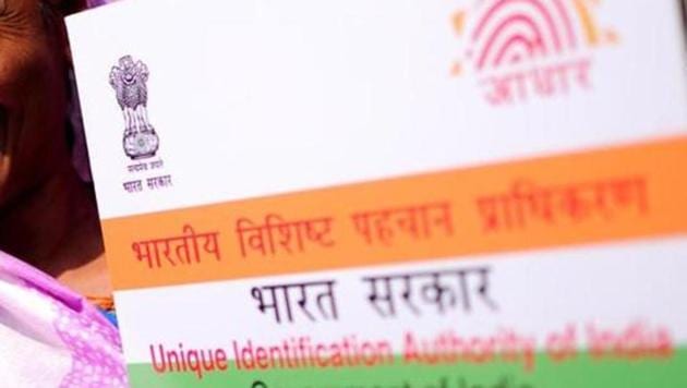 The government extended by three months the March 31 deadline for linking of Aadhaar with welfare schemes. (File Photo/LiveMint) The government extended by three months the March 31 deadline for linking of Aadhaar with welfare schemes. (File Photo/LiveMint)