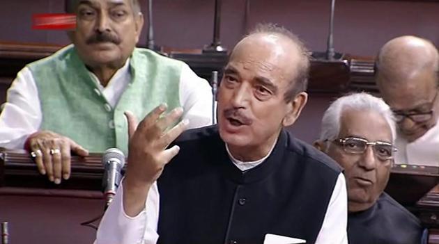 Leader of Opposition Ghulam Nabi Azad speaks during the Budget Session in the Rajya Sabha, in New Delhi. (PTI File Photo) Leader of Opposition Ghulam Nabi Azad speaks during the Budget Session in the Rajya Sabha, in New Delhi. (PTI File Photo)