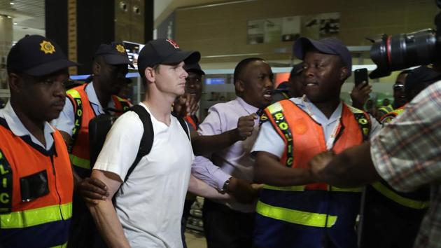 Steve Smith had admitted that he was part of the ‘leadership group’ that had planned to tamper with the ball in the Newlands Test. (AP)