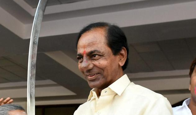 Telangana chief minister K Chandrasekhar Rao has defended his decision to announce various schemes targeting particular sections of society, saying they are a political party and they have to attract voters. (File Photo) Telangana chief minister K Chandrasekhar Rao has defended his decision to announce various schemes targeting particular sections of society, saying they are a political party and they have to attract voters. (File Photo)