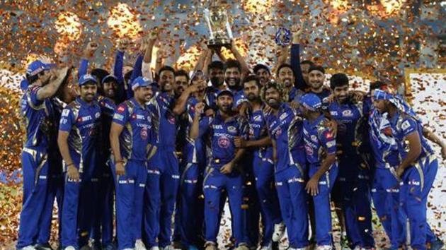 Mumbai Indians won the Indian Premier League title in 2017 by defeating Pune Supergiants in the final.(IPL)