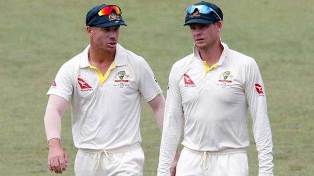 The ICC’s latest announcement comes in the wake of the ball-tampering scandal in Cape Town, which resulted in Cricket Australia handing out bans to sacked Australia captain Steve Smith, David Warner and Cameron Bancroft (not in pic).(Twitter)