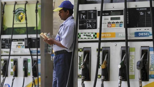 The bill enables the government to ‘levy social security surcharge’ not exceeding Rs two per litre on petrol and diesel under the Punjab Value Added Tax Act-2005. (HT File/Representative image) The bill enables the government to ‘levy social security surcharge’ not exceeding Rs two per litre on petrol and diesel under the Punjab Value Added Tax Act-2005. (HT File/Representative image)
