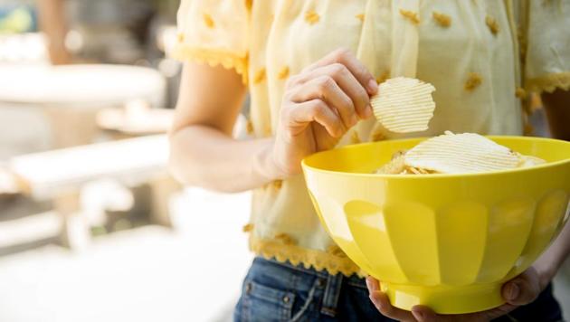 Biscuits and savoury snack packets have replaced meals for a large chunk of Indian population.(Shutterstock)