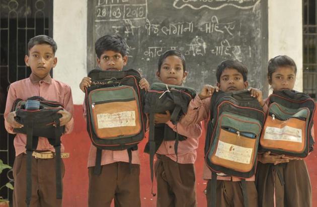 Nearly nine months on, most of these bags are in tatters.(Deepak Gupta/HT Photo) Nearly nine months on, most of these bags are in tatters.(Deepak Gupta/HT Photo)