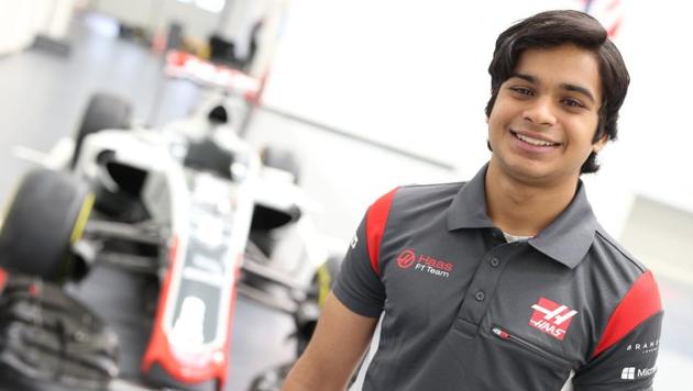 Arjun Maini joined Haas in 2017 and on the weekend of his signing, promptly won his first GP3 Series race May 14 at Circuit de Barcelona, becoming first Indian to do so.(Twitter: @HaasF1Team) Arjun Maini joined Haas in 2017 and on the weekend of his signing, promptly won his first GP3 Series race May 14 at Circuit de Barcelona, becoming first Indian to do so.(Twitter: @HaasF1Team)