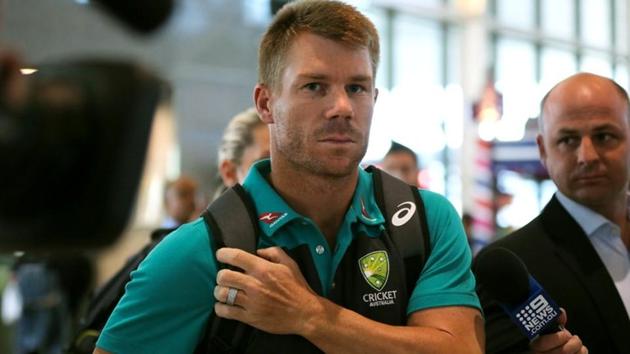 David Warner was handed a one-year ban by Cricket Australia for his role in the ball-tampering scandal.(REUTERS) David Warner was handed a one-year ban by Cricket Australia for his role in the ball-tampering scandal.(REUTERS)