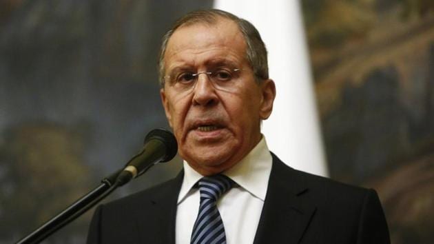 Russian foreign minister Sergei Lavrov.(REUTERS)