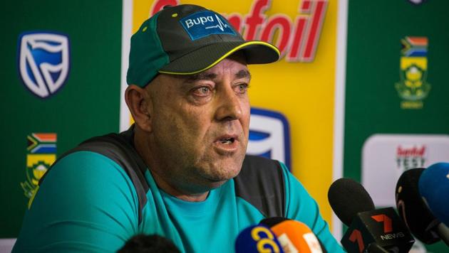 Head Coach of the Australian cricket team Darren Lehmann responds to questions during a press conference in Johannesburg on March 29, 2018 at which he announced his resignation after the forthcoming Test match against South Africa. (AFP) Head Coach of the Australian cricket team Darren Lehmann responds to questions during a press conference in Johannesburg on March 29, 2018 at which he announced his resignation after the forthcoming Test match against South Africa. (AFP)