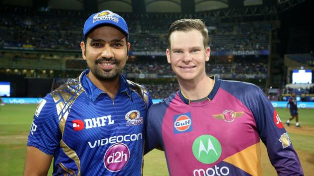 Rohit Sharma (L) said the ball-tampering incident should not define the career of Steve Smith & Co.(IPL)