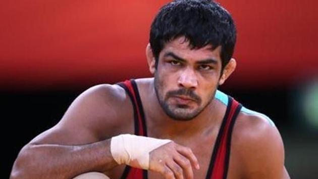 Sushil Kumar’s name was not there in the official wrestling entry list published by the Commonwealth Games 2018 organisers.(AFP)
