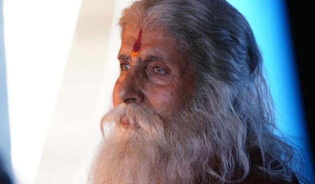 Amitabh Bachchan dons the avatar of an old man for Chiranjeevi’s Sye Raa Narasimha Reddy.
