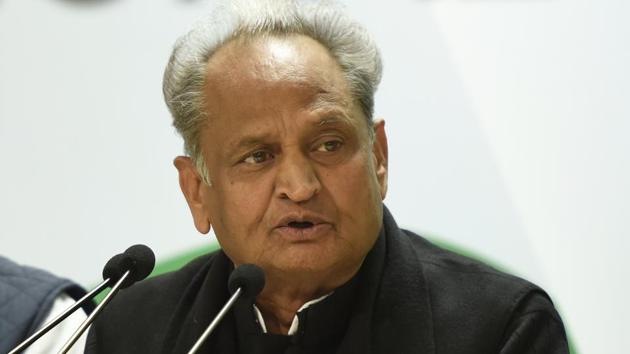 Ashok Gehlot has worked closely with Congress president Rahul Gandhi in the recent Gujarat assembly elections. (Burhaan Kinu/HT file photo) Ashok Gehlot has worked closely with Congress president Rahul Gandhi in the recent Gujarat assembly elections. (Burhaan Kinu/HT file photo)