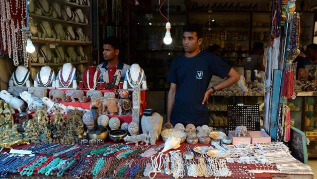 Local officials hope tourists, who take a short boat ride from the bustle of Mumbai to visit the island’s famed fifth century caves, will now spend more time and money there, boosting local businesses and jobs. Officials hope electricity will persuade them to spend the night. (Punit Paranjpe / AFP) Local officials hope tourists, who take a short boat ride from the bustle of Mumbai to visit the island’s famed fifth century caves, will now spend more time and money there, boosting local businesses and jobs. Officials hope electricity will persuade them to spend the night. (Punit Paranjpe / AFP)