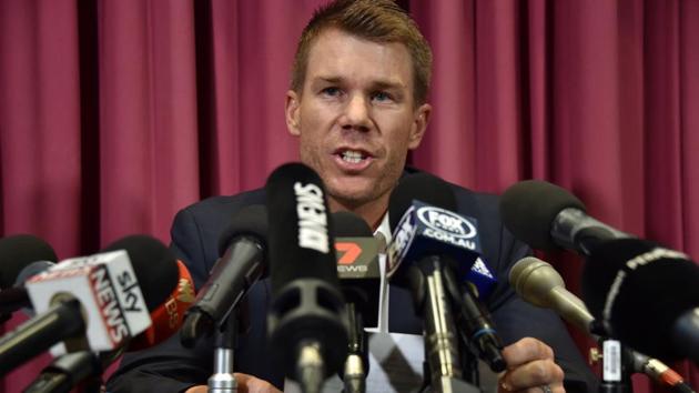 David Warner, however, dodged multiple questions over who was involved or whether he was the orchestrator. (AFP)