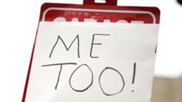 People participate in a "MeToo" protest march for survivors of sexual assault and their supporters in Hollywood, Los Angeles, California, US on November 12, 2017.(Reuters File Photo) People participate in a "MeToo" protest march for survivors of sexual assault and their supporters in Hollywood, Los Angeles, California, US on November 12, 2017.(Reuters File Photo)