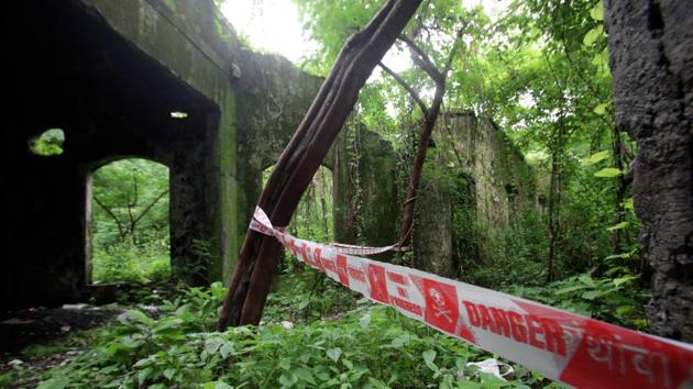 The spot where a photojournalist was gang-raped by two minors, including Jadhav, and four adults in 2013.(HT File Photo)