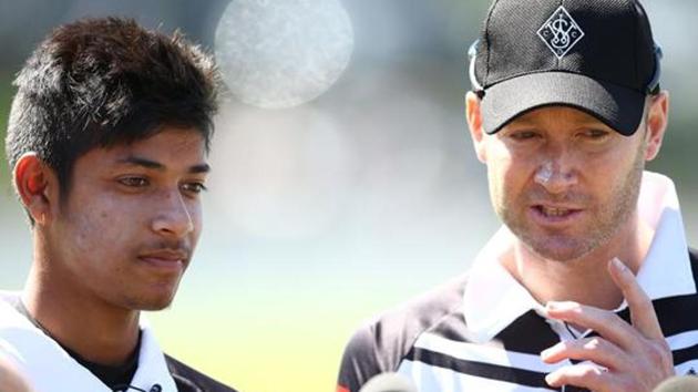 Nepal cricketer Sandeep Lamichhane is hoping to make his mark with Delhi Daredevils in IPL 2018.(Getty Images)