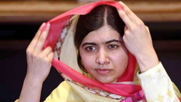 Nobel Peace Prize laureate Malala Yousafzai adjusts her scarf as she speaks during an interview with Reuters at a local hotel in Islamabad, Pakistan, March 30, 2018. (Reuters Photo) Nobel Peace Prize laureate Malala Yousafzai adjusts her scarf as she speaks during an interview with Reuters at a local hotel in Islamabad, Pakistan, March 30, 2018. (Reuters Photo)