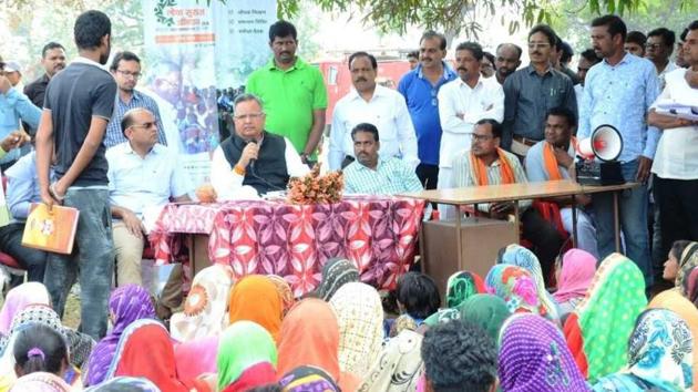 Chhattisgarh CM Raman Singh completes Lok Suraj drive early in election ...