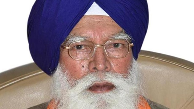 Former SGPC president Kirpal Singh Badungar(HT File)