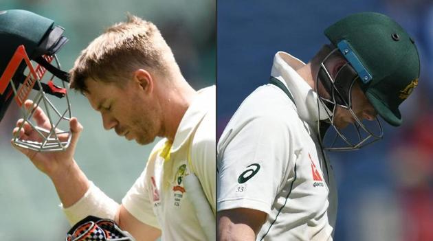 Cricket Australia confirmed one year bans for Steve Smith and David Warner on following revelations concerning ball-tampering.(HT Photo) Cricket Australia confirmed one year bans for Steve Smith and David Warner on following revelations concerning ball-tampering.(HT Photo)