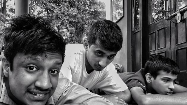 A group of students at Nai Disha, a school for children with special needs.(Photo: Jasjeet Plaha/HT)