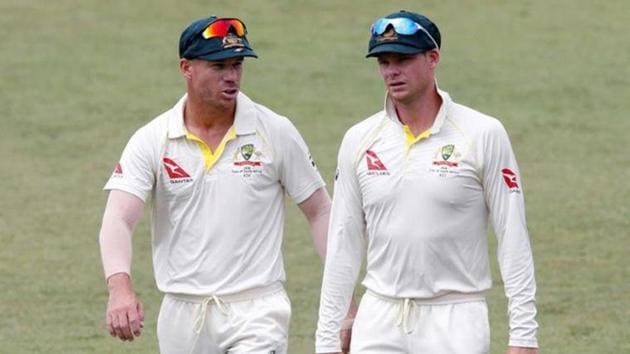 Cricket Australia confirmed one-year bans for Steve Smith and David Warner following revelations concerning ball-tampering.(Twitter)