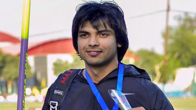 Neeraj Chopra, world junior javelin champ’s season best makes him medal favourite(PTI)