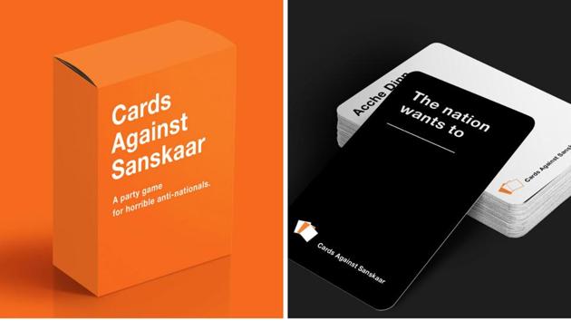 Cards Against Sanskaar: An Indian version of Cards Against Humanity is here  to offend you - Hindustan Times